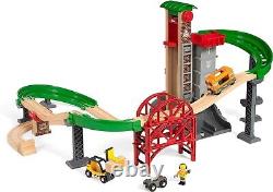 BRIO World 33887 Warehouse Rail Set Train Toy Wooden Track 33887