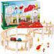 Brio World 36114 Mega Spiral Set Wooden Railway Multi-level Track Toy Train Set