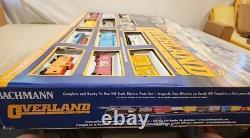 Bachman Overland Limited HO Train Set 00614 with Steam 4-8-4 Locomotive & EZ Track