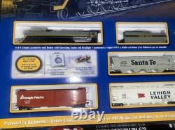 Bachman Overland Limited HO Train Set 00614 with Steam 4-8-4 Locomotive & EZ Track