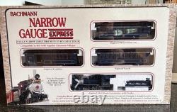 Bachman Silver Series On30 Ez Track System Complete Electric Train Set 25004 NIB