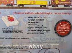 Bachman The American Santa Fe Ho Scale Train Set E-z Track System 00653 Nib