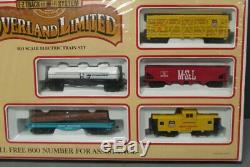Bachmann 00614 HO Scale Union Pacific Overland Limited EZ Track Train Set
