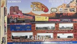 Bachmann 00706 HO Rail Chief Electric Train Complete Set EZ Track Brand New