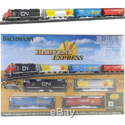 Bachmann 00735 Harvest Express Electric Train Set with E-Z Track HO Scale