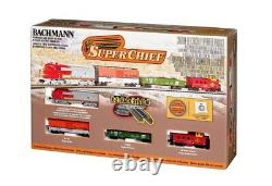 Bachmann 24021 N Scale Super Chief Electric Train Set With E-Z Track System