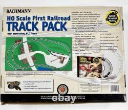 Bachmann 44497 E-Z Train Track HO-Scale Railroad Track Pack