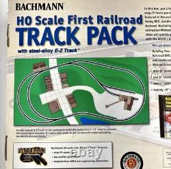 Bachmann 44497 E-Z Train Track HO-Scale Railroad Track Pack