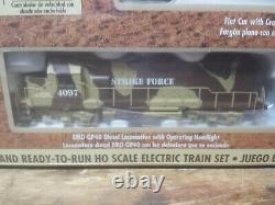 Bachmann #752 Ho Scale Strike Force Complete Military Train Set New In Box