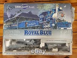Bachmann 90016 Royal Blue G Scale Electric Model Railroad Train Set No Tracks