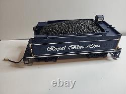 Bachmann 90016 Royal Blue G Scale Electric Model Railroad Train Set No Tracks