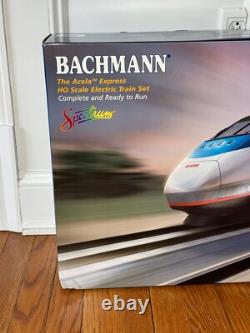 Bachmann Amtrak Acela Express Passenger Train Set Ho Scale #01202