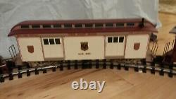 Bachmann Big Haulers Fast Mail electric train set with red locomotive REPAIRED