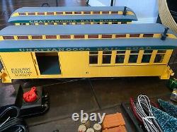 Bachmann Chattanooga Railroad Train Set G SCALE with Tracks and Extras