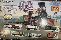 Bachmann Civil War Confederate Train Set HO New Open Box 150th Anniversary
