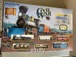 Bachmann Civil War Union Train set NIB E-Z Track system #00708
