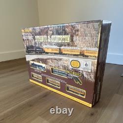 Bachmann Durango & Silverton N Scale Electric Starter Set E-Z Track Steam Train