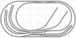 Bachmann E-Z Track Train Layout #022D Train Set HO Scale 5' X 10' DCC Switches