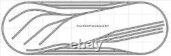 Bachmann E-Z Track Train Layout #037 Train Set HO Scale 4' X 12' Wire Switches