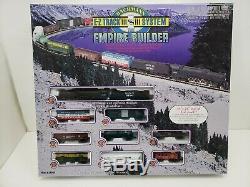 Bachmann Empire Builder EZ Track System N Scale Train Set Santa Fe 3780 VGC