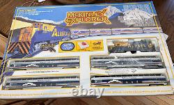 Bachmann HO Alaska RR McKinley Explorer Train Set #00624 EZ Track SystemSEALED