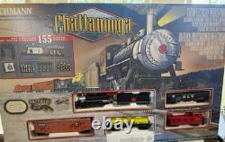 Bachmann HO Chattanooga Train Set 155 Pc + Extra Track + Cable Cars Lot