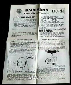 Bachmann HO-N Scale 50th Anniversary. Electric Train Cars Tracks Set