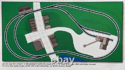 Bachmann HO Scale E-Z Track Pack for Train Enthusiasts For 4x8 Ft Plywod 44596