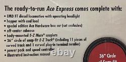 Bachmann HO Scale Electric Train Set Ace Express BRAND NEW Remote Controlled