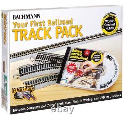 Bachmann HO Scale New 2024 Nickel Silver First Railroad Track Pack Set 44596