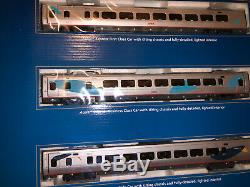 Bachmann HO Scale RTR Amtrak Acela 5 Piece Passenger Train Set No Tracks
