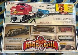 Bachmann HO Train Set King of the Rail 83 piece #40-195 FREE SHIPPING