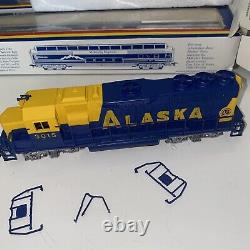 Bachmann Hi Scale Train Set Alaska 3015 McKinley Explorer Cars Track AS IS