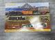 Bachmann Keystone Prr 2-6-2 Train Set With 3 Cars & Track N Scale