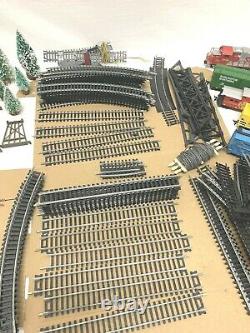 Bachmann Life Like Train Set Tracks Locomotive Accessories Props Huge Lot