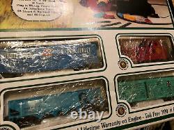 Bachmann Rolling Thunder HO Train Set Track, Diesel, 5 Freight, Caboose