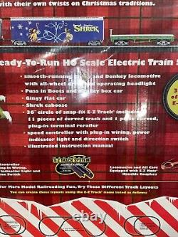 Bachmann Shrek's Holiday Special Train Set Dreamworks HO Scale SEALED NEW