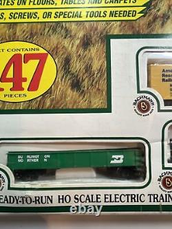 Bachmann Silver Lightning Train Set 147 Pieces E-Z Track System 7 Cars BRAND NEW