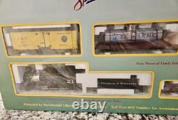 Bachmann Spectrum On30 Rocky Mountain Express Train Set NEW+EZ Track+Layout Book