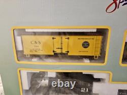 Bachmann Spectrum On30 Rocky Mountain Express Train Set NEW+EZ Track+Layout Book