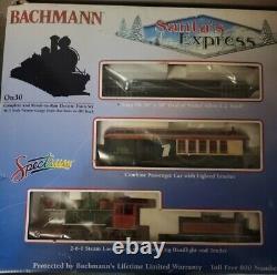 Bachmann Spectrum On30 Santa's Express #25019 HO Gauge Electric Train Set tested