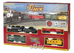 Bachmann Trains Pacific Flyer Ready to Run HO Train Set with EZ Track