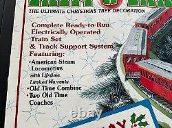 Bachmann Trim-A-Train Holiday Express N Scale Train Christmas Set TRACK POWER