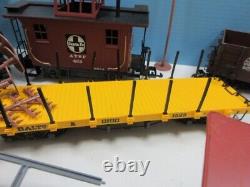 Bachmann big haulers g scale train set 5 piece and accessories. See description