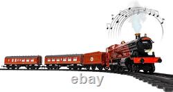 Battery-Operated Hogwarts Express Toy Train Set with Bluetooth, Locomotive, Trai