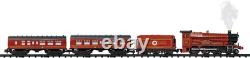 Battery-Operated Hogwarts Express Toy Train Set with Bluetooth, Locomotive, Trai