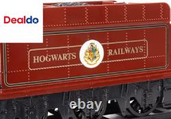 Battery-Operated Hogwarts Express Toy Train Set with Bluetooth, Locomotive, Trai
