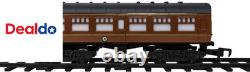 Battery-Operated Hogwarts Express Toy Train Set with Bluetooth, Locomotive, Trai