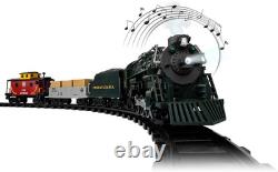 Battery-Operated Pennsylvania Flyer Freight Toy Train Set with Bluetooth, Locomo