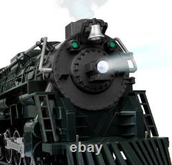 Battery-Operated Pennsylvania Flyer Freight Toy Train Set with Bluetooth, Locomo